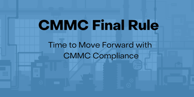 CMMC Final Rule!